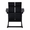 Flash Furniture Black Modern Poly Resin Adirondack Rocking Chair JJ-C14709-BK-GG - alternate 7